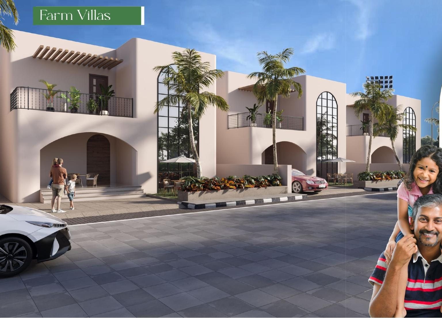 Metrocity Greens — Farm-villa concept — artist's impression